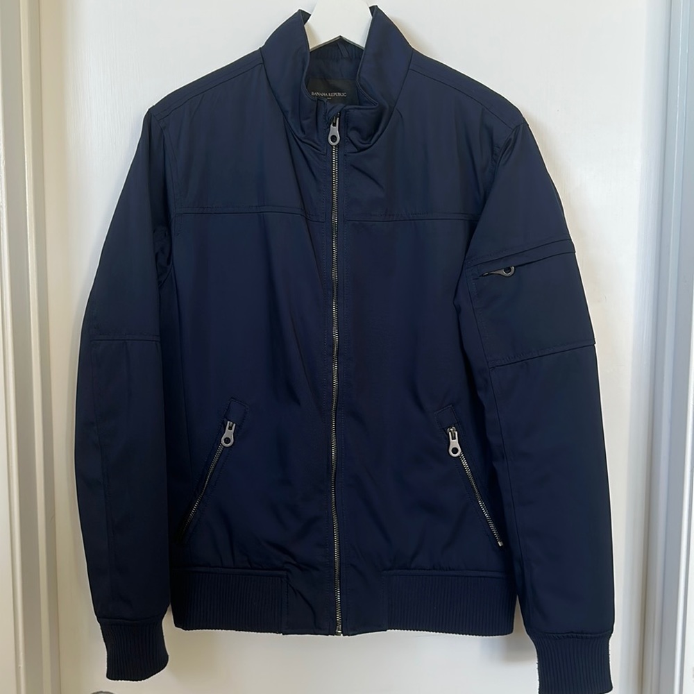 Banana Republic Quilted Bomber Jacket Size Small (Like New)